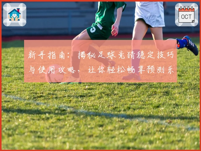 新手指南:揭秘足球竞猜稳定技巧与使用攻略,让你轻松畅享预测乐趣!